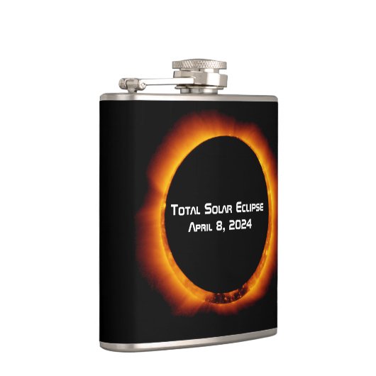 2024年太陽の皆既食 フラスク (右)