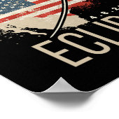 2024年太陽の皆既食 ポスター (角)