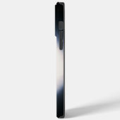 2024年太陽の黒白の皆既食 Case-Mate iPhoneケース (裏面 / 左)