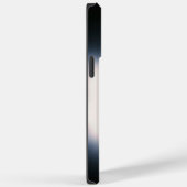 2024年太陽の黒白の皆既食 Case-Mate iPhoneケース (裏面 / 右)