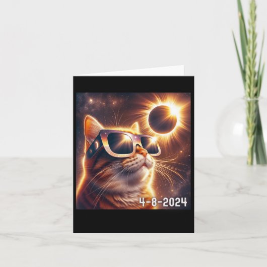 2024年太陽のEclipseがGlesを着用 カード (正面)