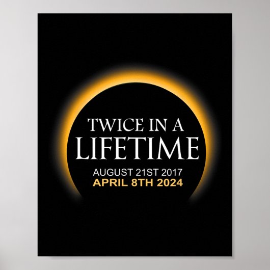 2024年太陽のEclipseで2回太陽の食 ポスター (正面)
