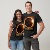 2024年太陽のEclipseオクラホマパーソナライズされた州 Tシャツ (ユニセックス)