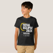 2024年太陽のEclipse Indiana Tシャツ (正面フル)