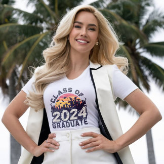 2024年女子シャツハイスクールのクラス Tシャツ