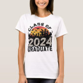 2024年女子シャツハイスクールのクラス Tシャツ (正面)