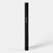 2024年完全日食 モノクローム iPhoneケース (右側面)