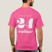 2024年家族卒園カスタム高校 Tシャツ (裏面)