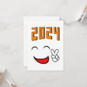 2024年平和と愛 カード (正面/裏面インサイチュ)