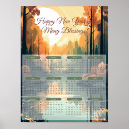 2024年平穏な湖 ポスター