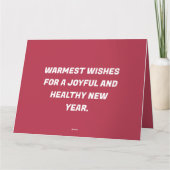 2024年年姉妹挨拶 カード (裏面)