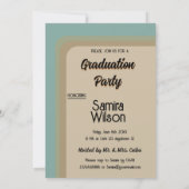 2024年度の卒業生をレトロな写真で祝おう 招待状 (裏面)