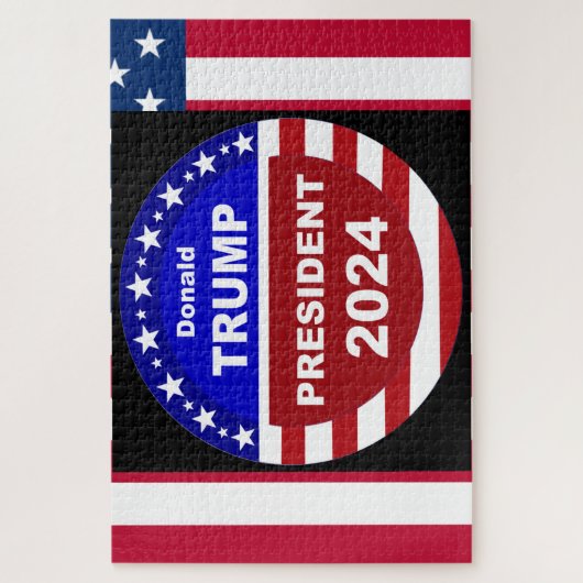 2024年度ドナルド・トランプ社長 ジグソーパズル (縦)