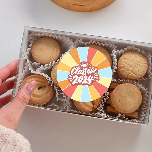 2024年度卒業お祝い ラウンドシール