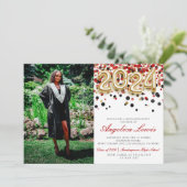 2024年度卒業パーティー招待状 招待状 (スタンド正面)