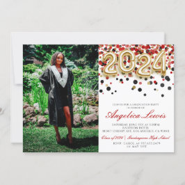 2024年度卒業パーティー招待状 招待状