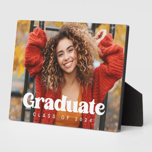 2024年度卒業写真モダンのクラス フォトプラーク (側面)