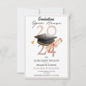 2024年度卒業式オープンハウス 招待状 (正面)