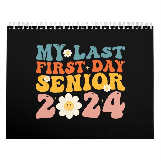 2024年度卒業生 最後の初めての登校日 カレンダー (カバー)