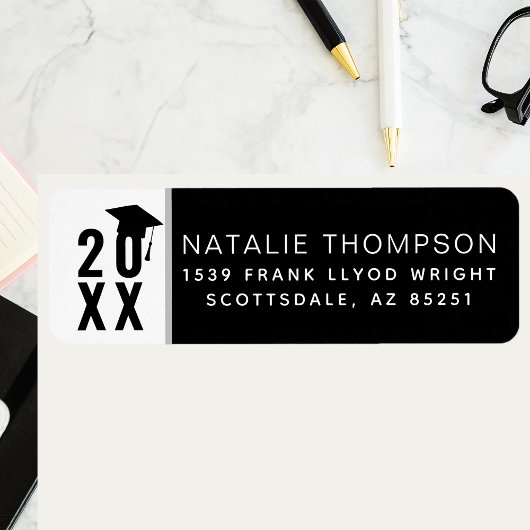 2024年度卒業発表パーティー差出人住所 ラベル