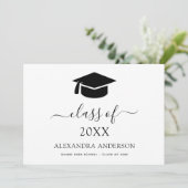 2024年度卒業発表白黒 サンキューカード (スタンド正面)