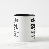 2024年度卒業贈与のパーソナライズされた種類 マグカップ (中央)