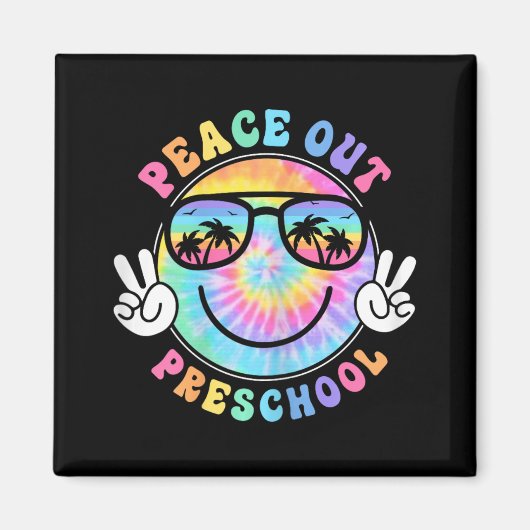 2024年度学校の夏の最終日 マグネット (正面)