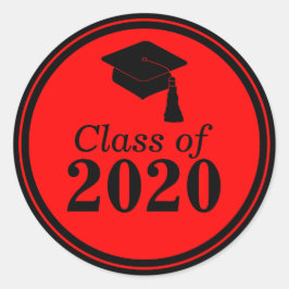 2024年度赤黒卒業 ラウンドシール