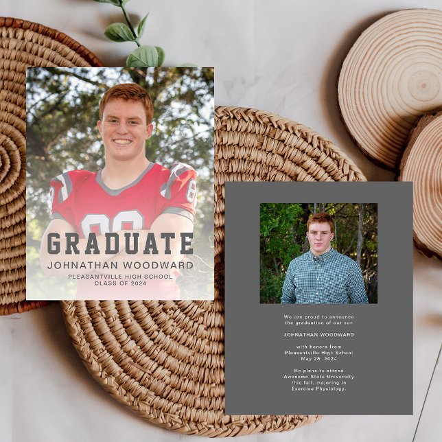 2024年度 予算2 フォト グレー テキスト 卒業 (クリエイターアップロード済み)