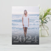 2024年度 卒業写真 アナウンスメント エレガント 招待状 (スタンド正面)