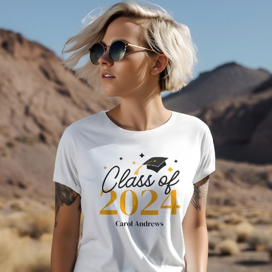 2024年度 卒業記念 おしゃれな卒業証書入れ 卒業 Tシャツ