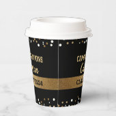 2024年度 卒業 クラス オリジナル 卒業祝い コンフェッティ 紙コップ (右)