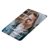 2024年度 現代の男性卒業生の写真 マグネット (左側)