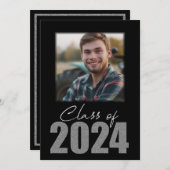 2024年度 銀の輝き 写真発表 招待状 (正面/裏面)