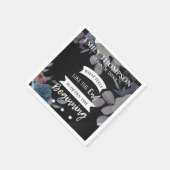 2024年引用文感動的卒業パーティーのクラス スタンダードカクテルナプキン (角)