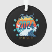 2024年引退しました オーナメント (裏面)