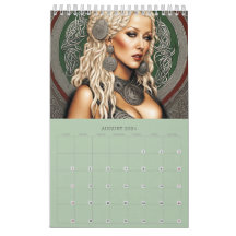 2024年強い女性カレンダー