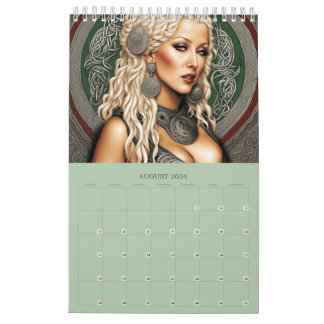 2024年強い女性カレンダー カレンダー