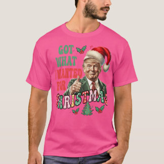 2024年得のクリスマストランプ賞受賞者に望んだもの Tシャツ