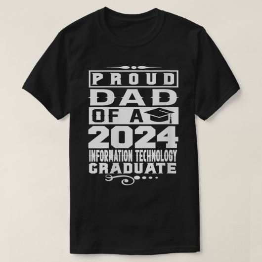 2024年情報技術パパの女性 Tシャツ (デザイン正面)