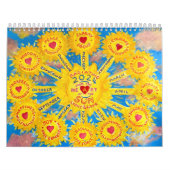 2024年感動的オリジナルのアートワーク カレンダー (カバー)