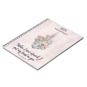 2024年文字ノートブックPsalm 56:3 ノートブック (左側)