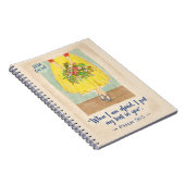 2024年文字ノートブックPsalm 56:3 ノートブック (右側)