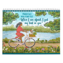 2024年文字Ps 56:3カレンダー