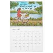 2024年文字Ps 56:3カレンダー カレンダー (3月 2027)