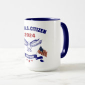 2024年新アメリカ市民 マグカップ (正面右)