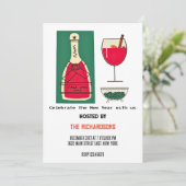 2024年新年おめでとうクリスマスグリーティングカード シーズンカード (スタンド正面)