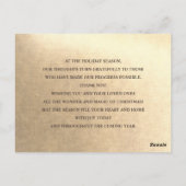 2024年新年おめでとう。カスタム企業のカード ポストカード (裏面)