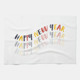 2024年新年おめでとう キッチンタオル