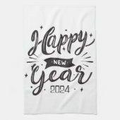 2024年新年おめでとう キッチンタオル (縦)
